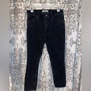 Abercrombie & Fitch black The skinny high rise jeans